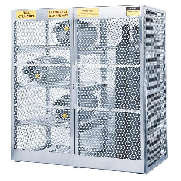 Justrite Pressurized Gas Cylinder Lockers