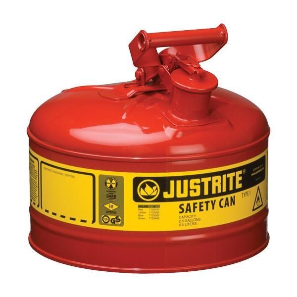 Justrite Type I Safety Cans