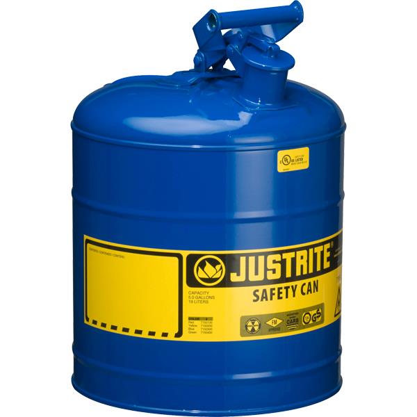 Justrite Type I Safety Cans