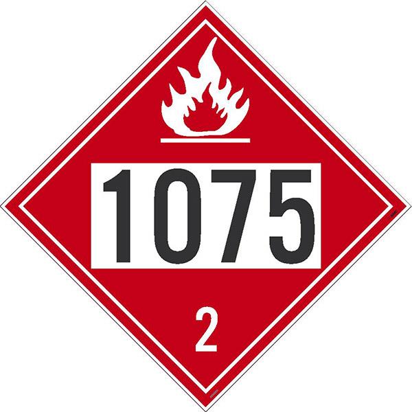 Accuform NMC 1075 2 Dot Placard Sign