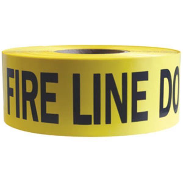 Presco Barricade Tape, 2.5 mil