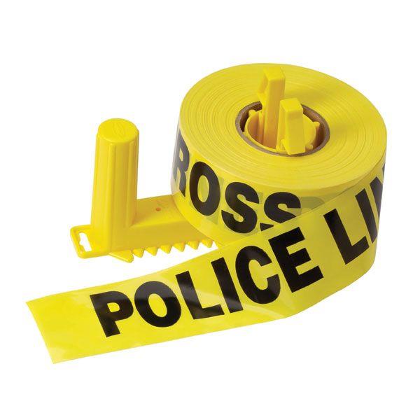Presco Barricade Tape, 2.5 mil
