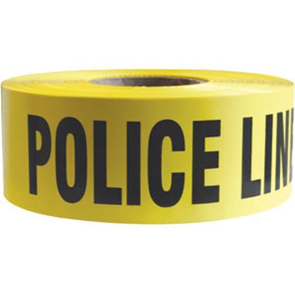 Presco Barricade Tape, 2.5 mil