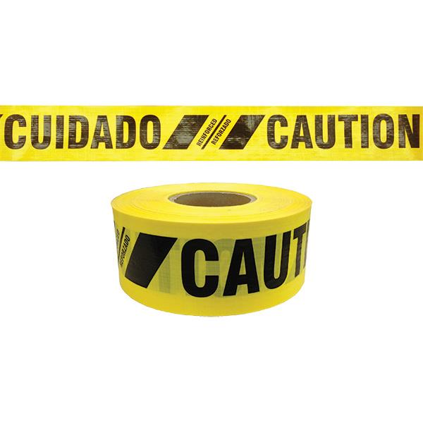 Presco Reinforced Bilingual Barricade Tapes