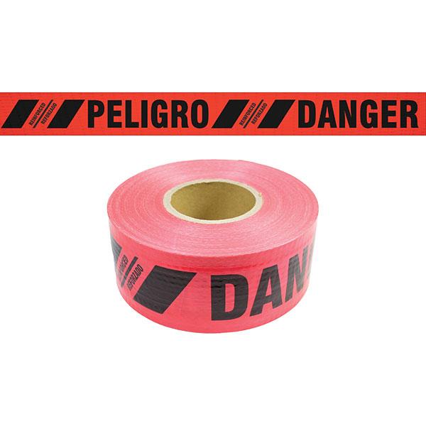 Presco Reinforced Bilingual Barricade Tapes