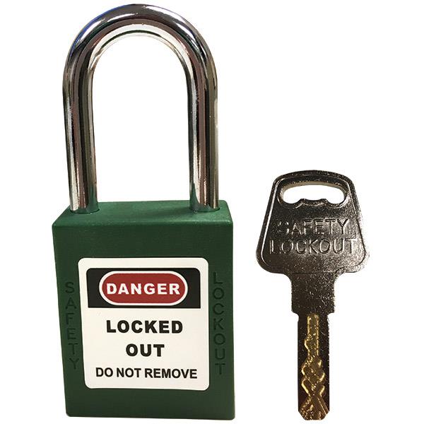 TruForce Safety Padlock with Steel Shackle