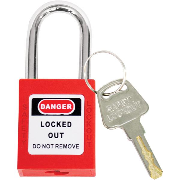 TruForce Safety Padlock with Steel Shackle