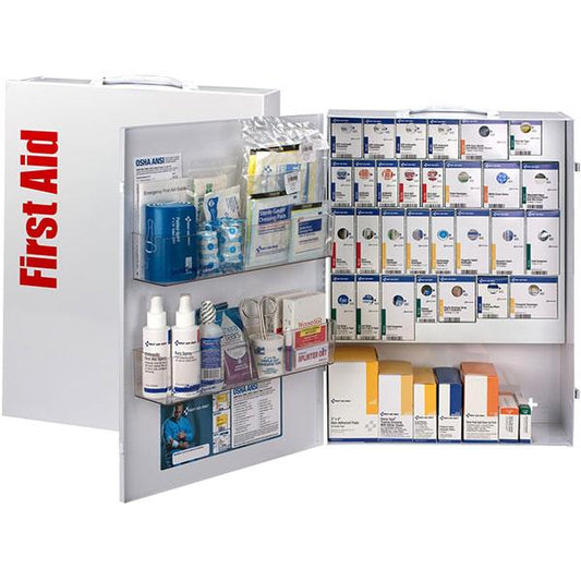150-Person ANSI B+ XL SmartCompliance General Business First Aid Cabinet w/o Medications