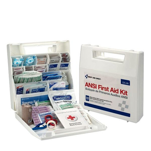 50-Person Multipurpose First Aid Kit with Dividers
