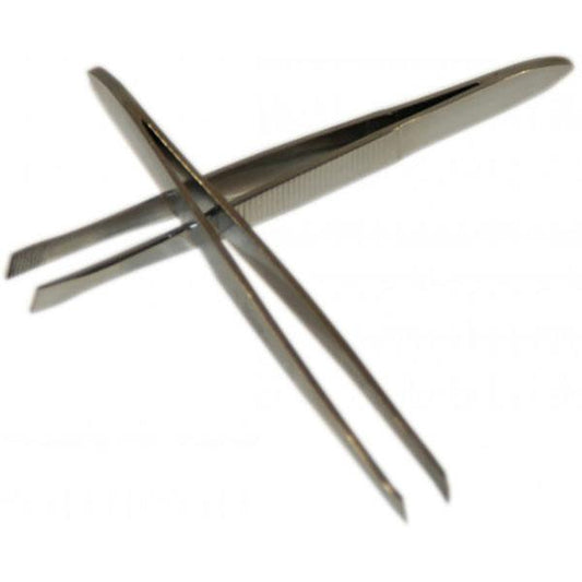 Steel Forceps, 3 1/2"