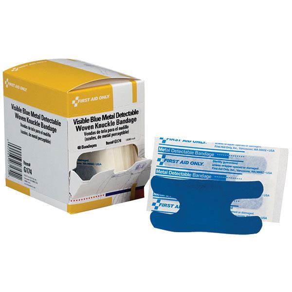 Metal Detectable Light Woven Bandages