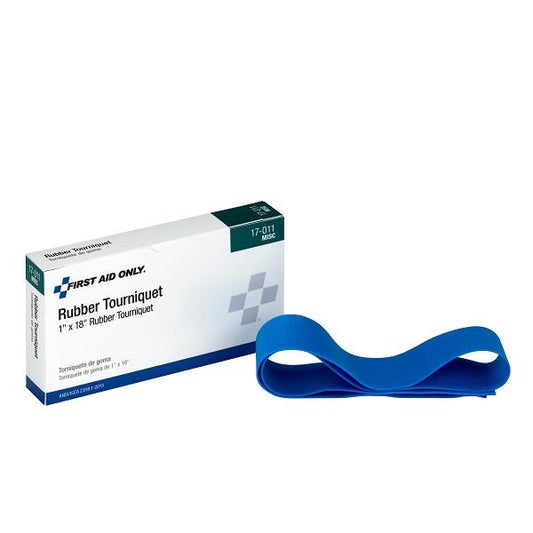 Rubber Tourniquet, 1" x 18"