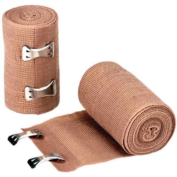 Elastic Bandages with 2 Fasteners