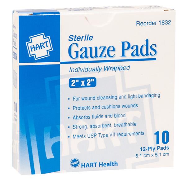 HART Health Gauze Pads