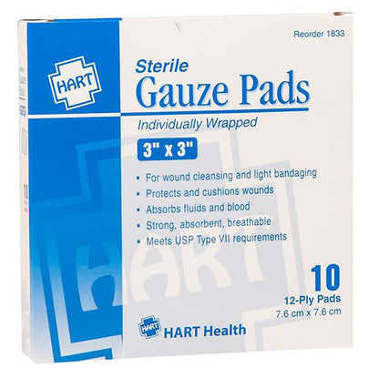 HART Health Gauze Pads