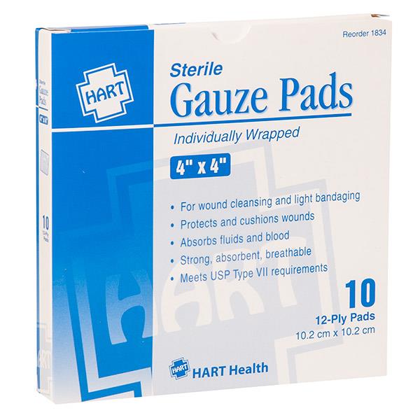 HART Health Gauze Pads