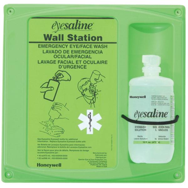 Honeywell Eyesaline Wall Stations and Bottles