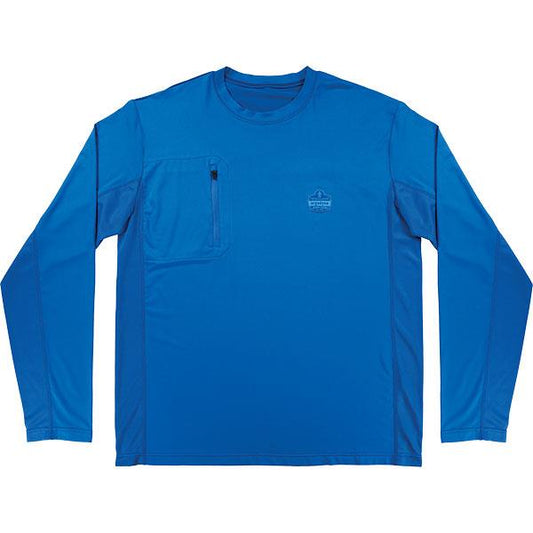 Ergodyne Chill-Its 6689 Cooling Long Sleeve Sun Shirts with UV Protection