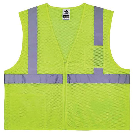 Ergodyne GloWear 8256Z Class 2 Self-Extinguishing Hi-Vis Safety Vests