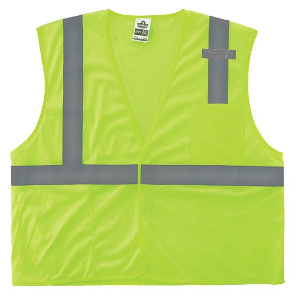 Ergodyne GloWear 8210HL Class 2 Solid Mesh Vests
