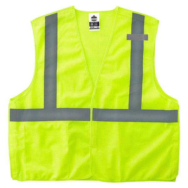 Ergodyne GloWear 8215BA Class 2 Solid Mesh Breakaway Vests