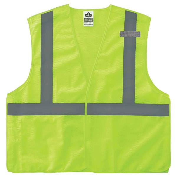 Ergodyne GloWear 8215BA Class 2 Solid Mesh Breakaway Vests