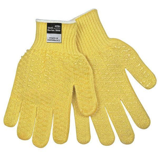 MCR Safety Kevlar Gloves with 2-Sided PVC Honeycomb/Dots