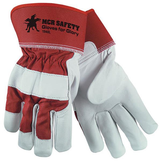 MCR Safety Goatskin Leather Gloves For Glory