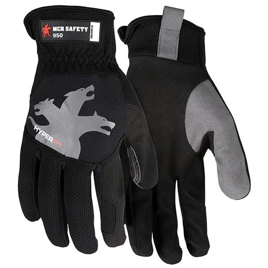 MCR Safety HyperFit Mechanics Gloves