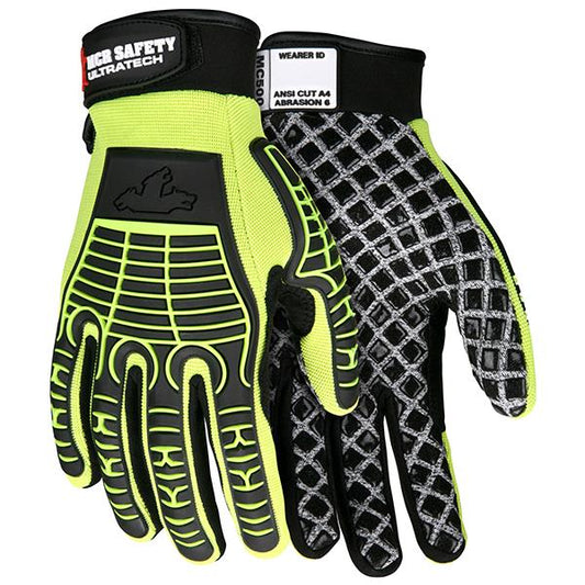 MCR Safety UltraTech Multi-Task Gloves with Silicone Palm Blocks