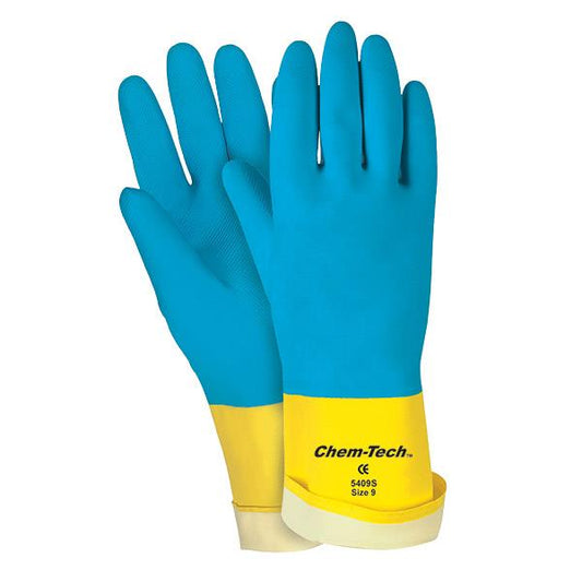 MCR Safety Chem-Tech Unsupported Neoprene Over Latex Gloves