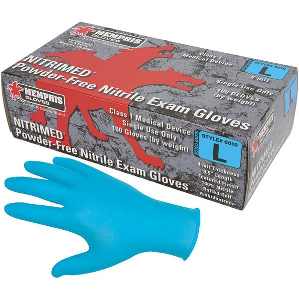MCR Safety NitriMed Powder-Free Nitrile Gloves