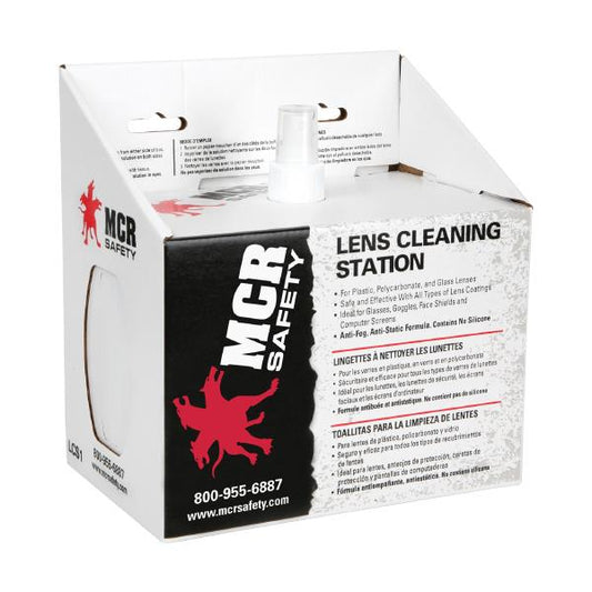 MCR Safety Lens Cleaning Station