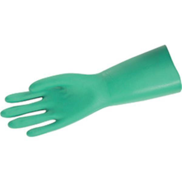 MCR Safety Nitri-Chem Unsupported Nitrile Gloves, 11 mil