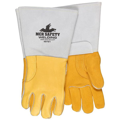 MCR Safety Premium Elkskin Welding Gloves