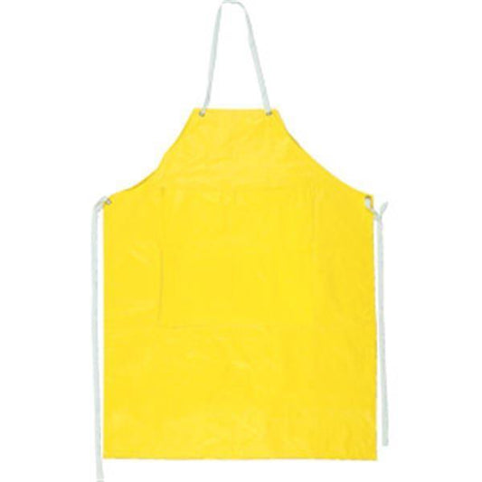 MCR Safety Protective Apron, Neoprene/Nylon, Sewn Edge
