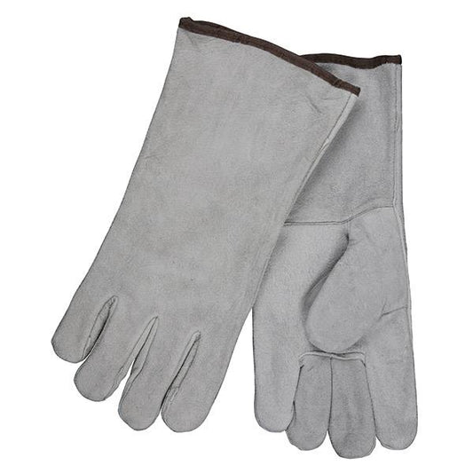 MCR Safety Split Cow Economy Shoulder Welding Gloves