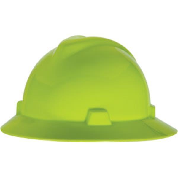MSA V-Gard Slotted Hats with Fas-Trac Suspensions