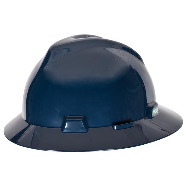 MSA V-Gard Slotted Hats with Fas-Trac Suspensions