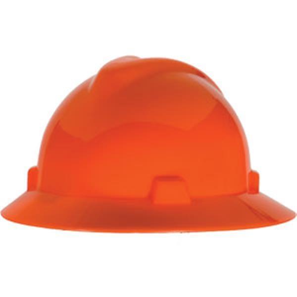 MSA V-Gard Slotted Hats with Fas-Trac Suspensions