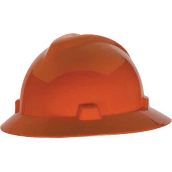 MSA V-Gard Slotted Hats with Fas-Trac Suspensions