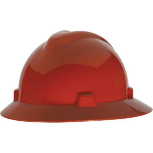 MSA V-Gard Slotted Hats with Fas-Trac Suspensions