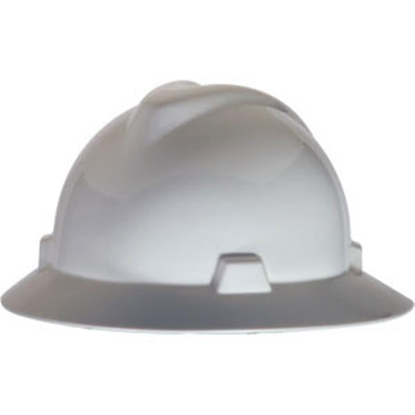 MSA V-Gard Slotted Hats with Staz-On Suspensions