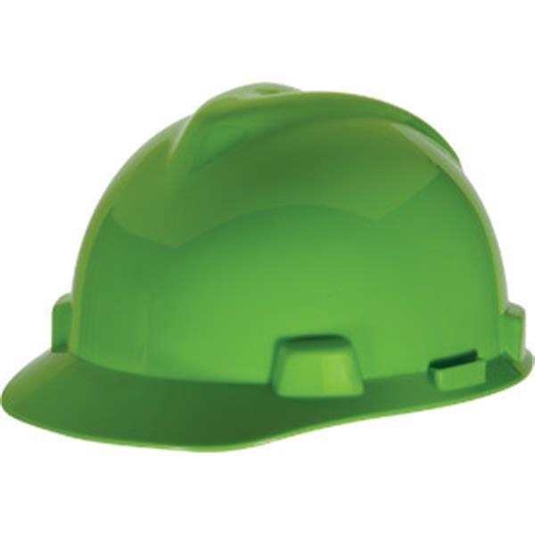 MSA V-Gard Standard Slotted Caps with Fas-Trac Suspensions