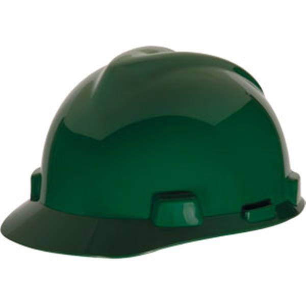 MSA V-Gard Standard Slotted Caps with Fas-Trac Suspensions