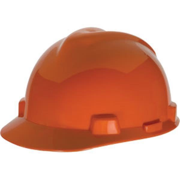 MSA V-Gard Standard Slotted Caps with Fas-Trac Suspensions