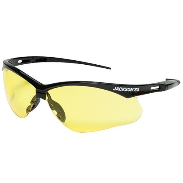 SureWerx Jackson SG Safety Glasses, Camo Frame with Smoke Anti-Fog Lens