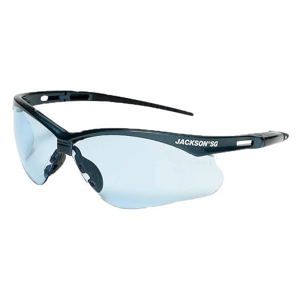 SureWerx Jackson SG Safety Glasses, Camo Frame with Smoke Anti-Fog Lens