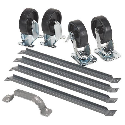 Akro-Mils Steel Cabinet Rail Rack Mobile Kit