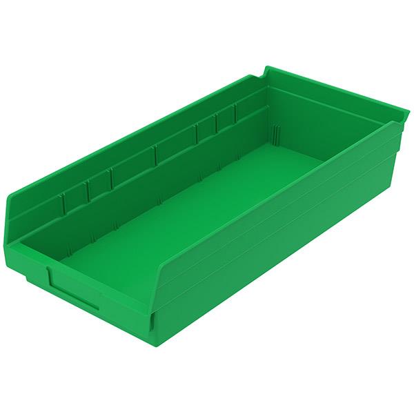 Akro-Mils Shelf Bins, 17 7/8"L